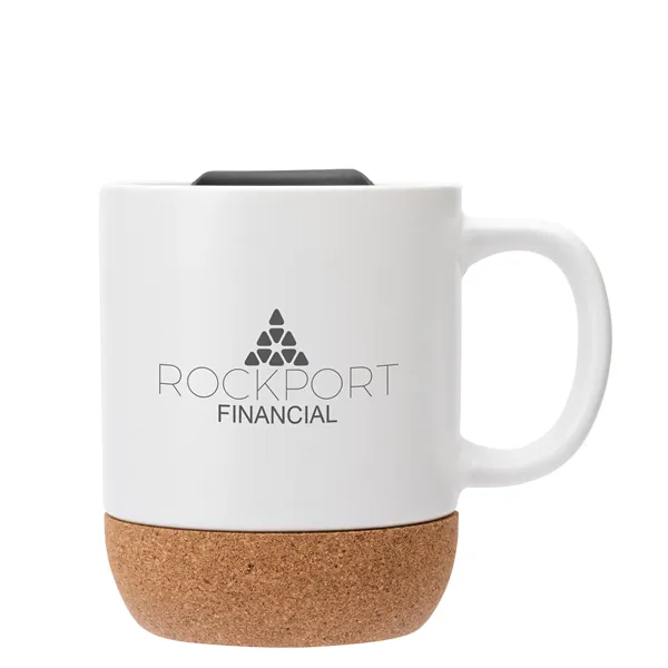 Kenya 14 oz. Ceramic Mug With Cork Base - Kenya 14 oz. Ceramic Mug With Cork Base - Image 47 of 52