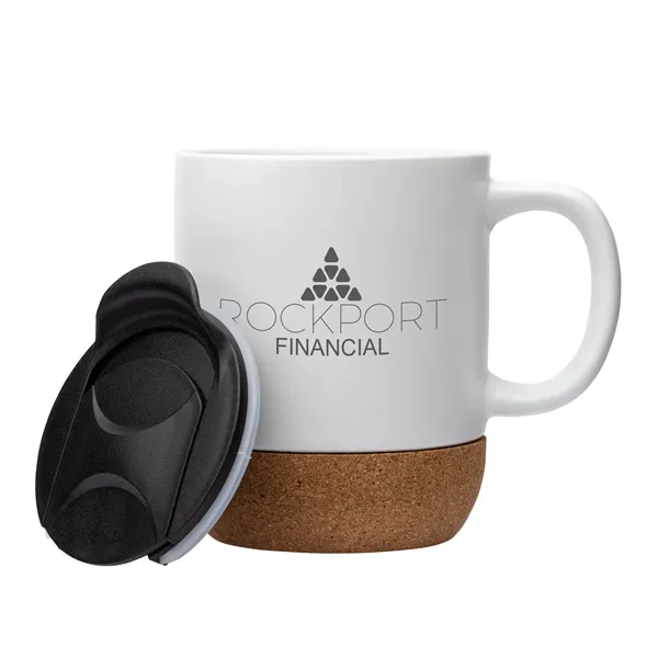 Kenya 14 oz. Ceramic Mug With Cork Base - Kenya 14 oz. Ceramic Mug With Cork Base - Image 49 of 52