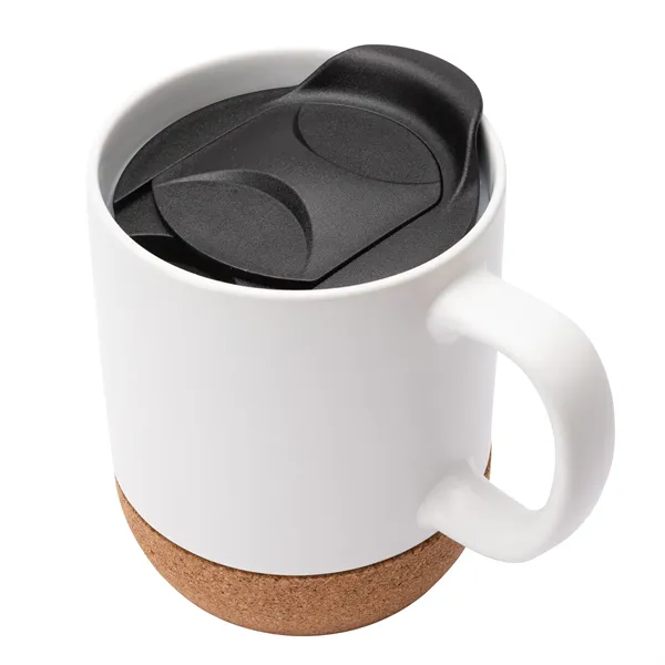 Kenya 14 oz. Ceramic Mug With Cork Base - Kenya 14 oz. Ceramic Mug With Cork Base - Image 50 of 52