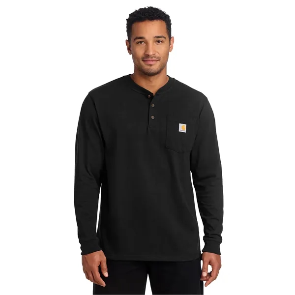 Carhartt Long Sleeve Henley T-Shirt - Carhartt Long Sleeve Henley T-Shirt - Image 5 of 20