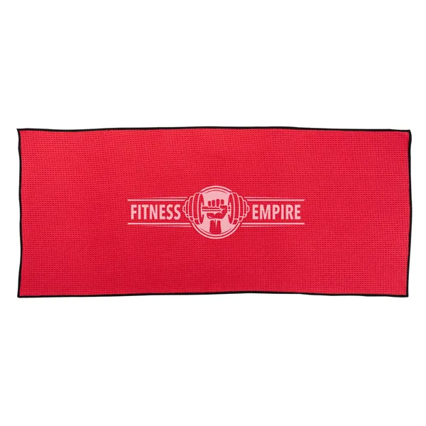 Oversized Waffle Weave Sport Towel