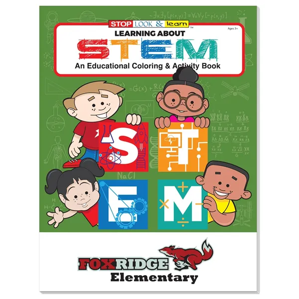 Coloring Book: Learning About STEM - Coloring Book: Learning About STEM - Image 0 of 3