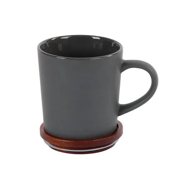 Copenhagen 16 oz. Ceramic Mug w/ Wood Lid - Copenhagen 16 oz. Ceramic Mug w/ Wood Lid - Image 31 of 37