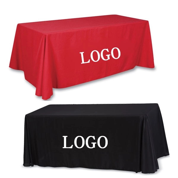 Standard 6' 3-Sided Economy 6 ft Table Cloth & Covers - Standard 6' 3-Sided Economy 6 ft Table Cloth & Covers - Image 0 of 2