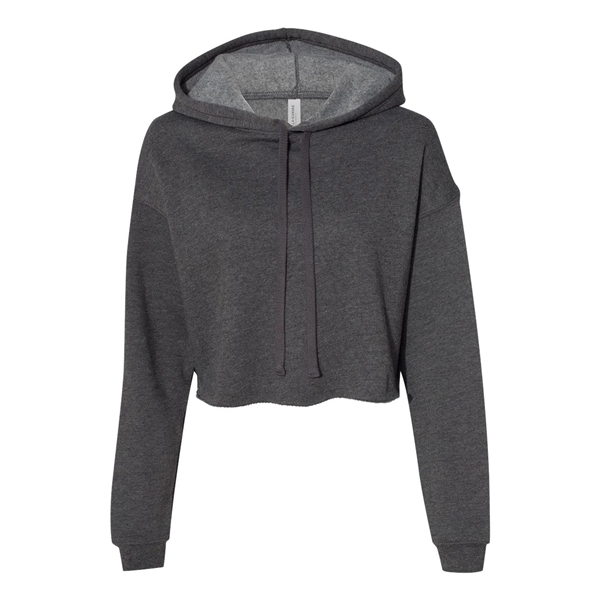 BELLA + CANVAS Women's Crop Fleece Hoodie - BELLA + CANVAS Women's Crop Fleece Hoodie - Image 11 of 33
