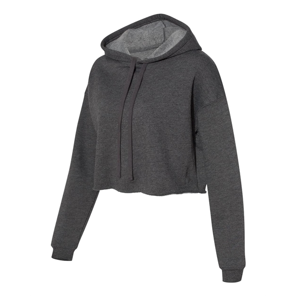 BELLA + CANVAS Women's Crop Fleece Hoodie - BELLA + CANVAS Women's Crop Fleece Hoodie - Image 12 of 33