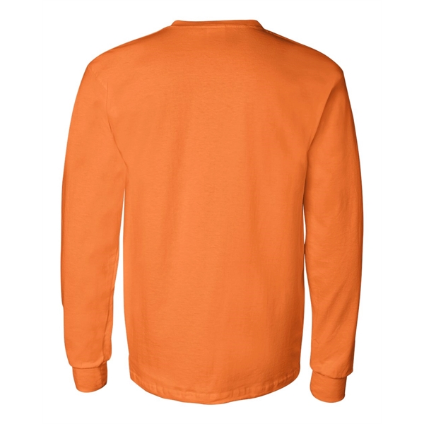 Gildan Ultra Cotton® Long Sleeve Pocket T-Shirt - Gildan Ultra Cotton® Long Sleeve Pocket T-Shirt - Image 18 of 18