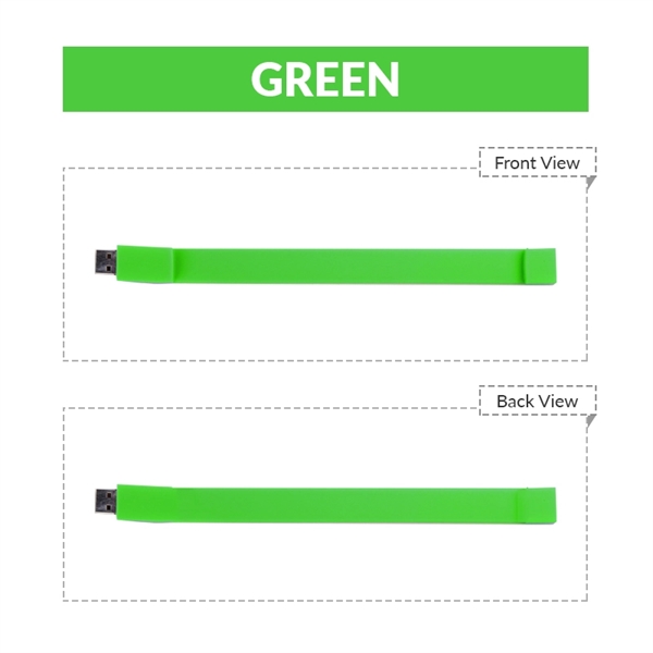 Wristband USB Flash Drive - Wristband USB Flash Drive - Image 2 of 14