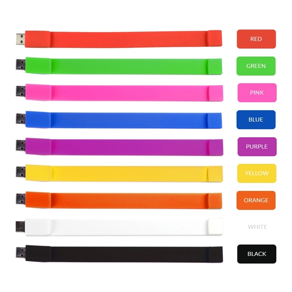 Wristband USB Flash Drive - Wristband USB Flash Drive - Image 5 of 14