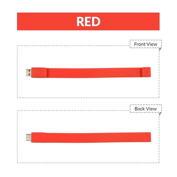 Wristband USB Flash Drive - Wristband USB Flash Drive - Image 12 of 14