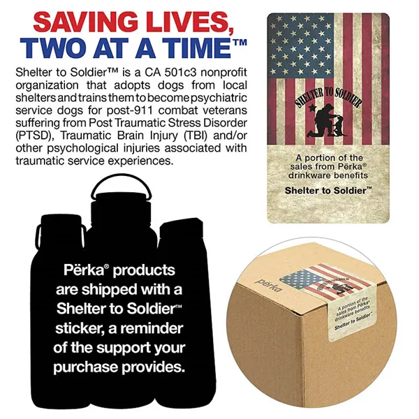 Perka® Winston 28 oz. Double Wall, Stainless Steel Travel... - Perka® Winston 28 oz. Double Wall, Stainless Steel Travel... - Image 18 of 65