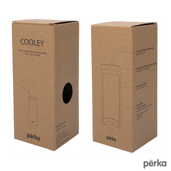 Perka® Cooley 20 oz. Vacuum Insulated Hot/Cold Tumbler - Perka® Cooley 20 oz. Vacuum Insulated Hot/Cold Tumbler - Image 50 of 56
