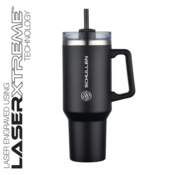 Lucas 40 oz. Double Wall, Stainless Steel Travel Mug - Lucas 40 oz. Double Wall, Stainless Steel Travel Mug - Image 11 of 163