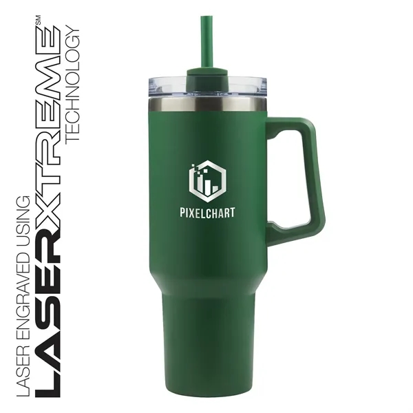 Lucas 40 oz. Double Wall, Stainless Steel Travel Mug - Lucas 40 oz. Double Wall, Stainless Steel Travel Mug - Image 33 of 163