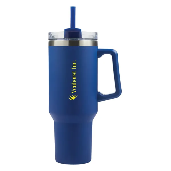 Lucas 40 oz. Double Wall, Stainless Steel Travel Mug - Lucas 40 oz. Double Wall, Stainless Steel Travel Mug - Image 75 of 163