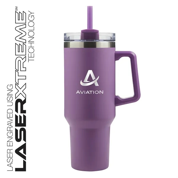 Lucas 40 oz. Double Wall, Stainless Steel Travel Mug - Lucas 40 oz. Double Wall, Stainless Steel Travel Mug - Image 99 of 163