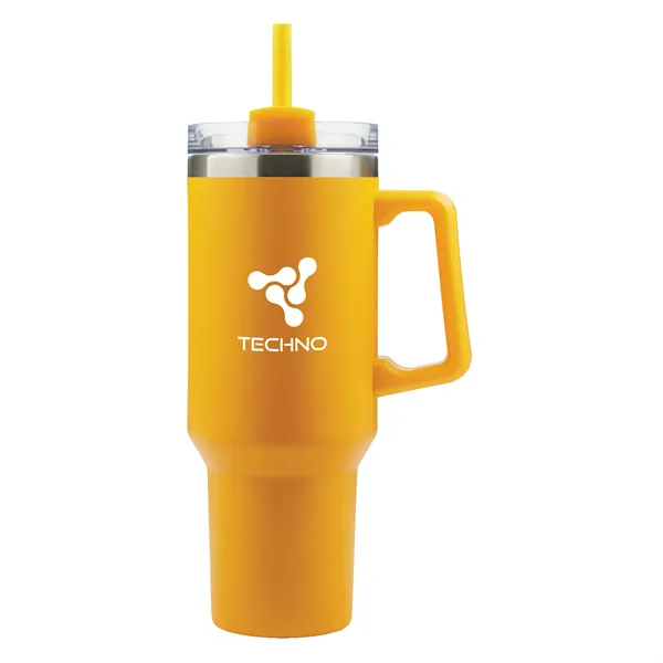 Lucas 40 oz. Double Wall, Stainless Steel Travel Mug - Lucas 40 oz. Double Wall, Stainless Steel Travel Mug - Image 157 of 163