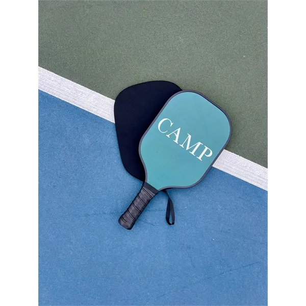 Branded Fiberglass Pickleball Paddle + Paddle Cover - Branded Fiberglass Pickleball Paddle + Paddle Cover - Image 1 of 5