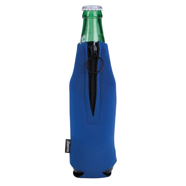 Koozie® Neoprene Zip-Up Bottle Cooler - Koozie® Neoprene Zip-Up Bottle Cooler - Image 5 of 6