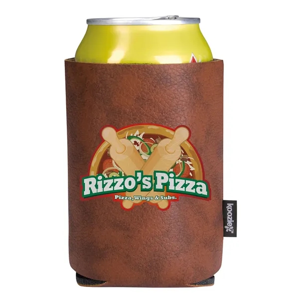 Koozie® Leather-Like Can Cooler - Koozie® Leather-Like Can Cooler - Image 0 of 5