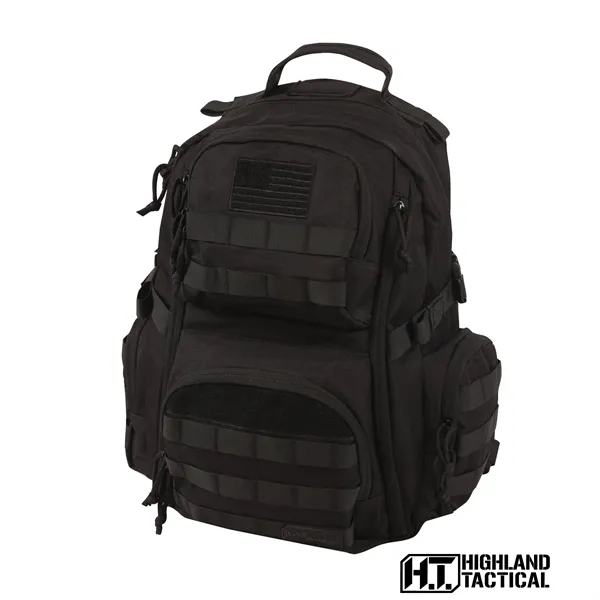 Highland Tactical® Crusher Laptop Backpack - Highland Tactical® Crusher Laptop Backpack - Image 10 of 49