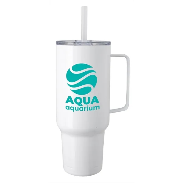 Koozie® Big Recycled Tumbler - 40 oz. - Koozie® Big Recycled Tumbler - 40 oz. - Image 4 of 17