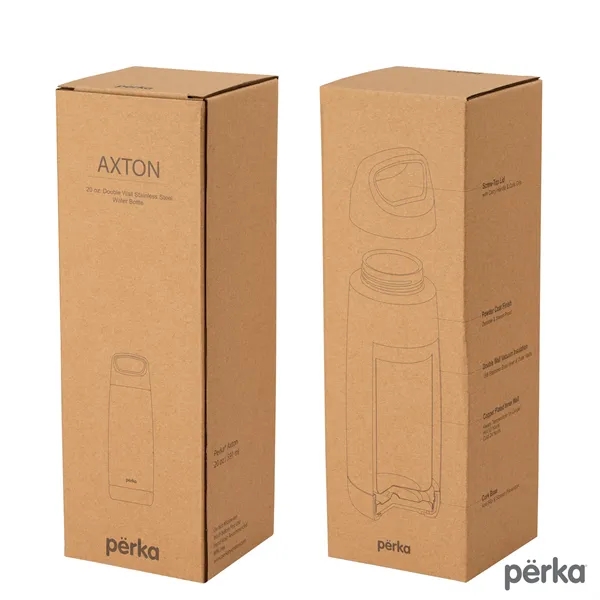 Perka® Axton 20 oz. Double Wall, Stainless Steel Bottle - Perka® Axton 20 oz. Double Wall, Stainless Steel Bottle - Image 19 of 45