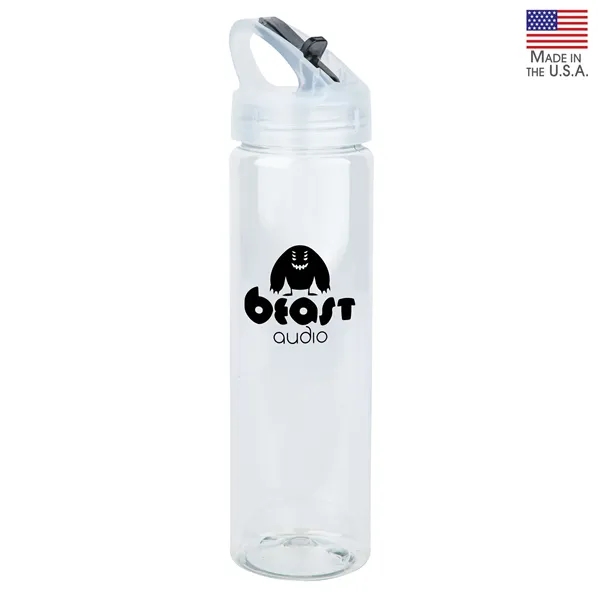 NEWPORT II 25 oz. PET Bottle with Flip Spout - NEWPORT II 25 oz. PET Bottle with Flip Spout - Image 4 of 35