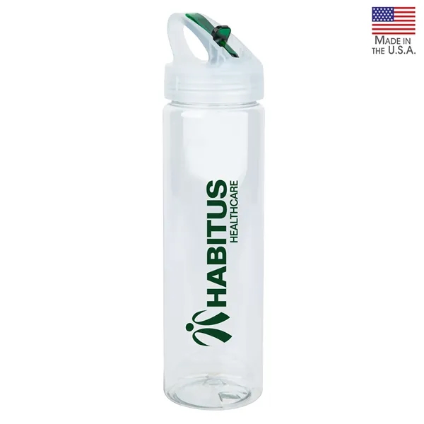 NEWPORT II 25 oz. PET Bottle with Flip Spout - NEWPORT II 25 oz. PET Bottle with Flip Spout - Image 18 of 35