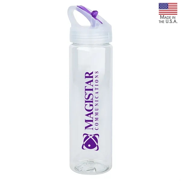 NEWPORT II 25 oz. PET Bottle with Flip Spout - NEWPORT II 25 oz. PET Bottle with Flip Spout - Image 30 of 35