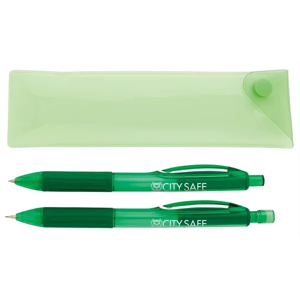 Good Value™ Cliff Gel Pen and Mechanical Pencil Set - Good Value™ Cliff Gel Pen and Mechanical Pencil Set - Image 4 of 7