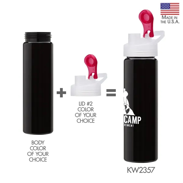Newport VII 25 oz. Water Bottle w/ Integrated Handle - Newport VII 25 oz. Water Bottle w/ Integrated Handle - Image 6 of 6