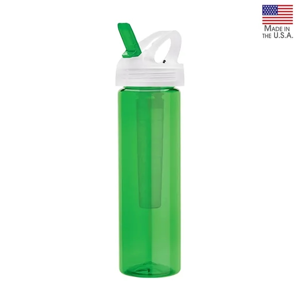 Laguna 32 oz. PET Bottle with Flip Spout & Ice Stick - Laguna 32 oz. PET Bottle with Flip Spout & Ice Stick - Image 3 of 7