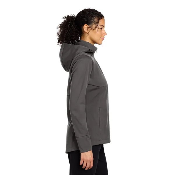 Sport-Tek Women's Hooded Soft Shell Jacket - Sport-Tek Women's Hooded Soft Shell Jacket - Image 8 of 15