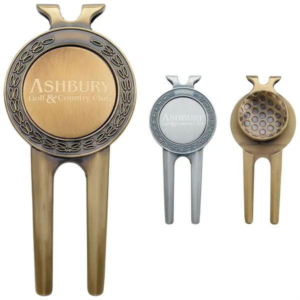 Honor Magnetic Divot Repair Tool with Ball Marker - Honor Magnetic Divot Repair Tool with Ball Marker - Image 0 of 6