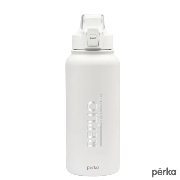 Perka® Rex 32 oz. Double Wall, Stainless Steel Water Bottle - Perka® Rex 32 oz. Double Wall, Stainless Steel Water Bottle - Image 30 of 38