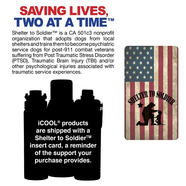 iCOOL® Glenwood 35 oz. Double Wall, Recycled Stainless St... - iCOOL® Glenwood 35 oz. Double Wall, Recycled Stainless St... - Image 97 of 97