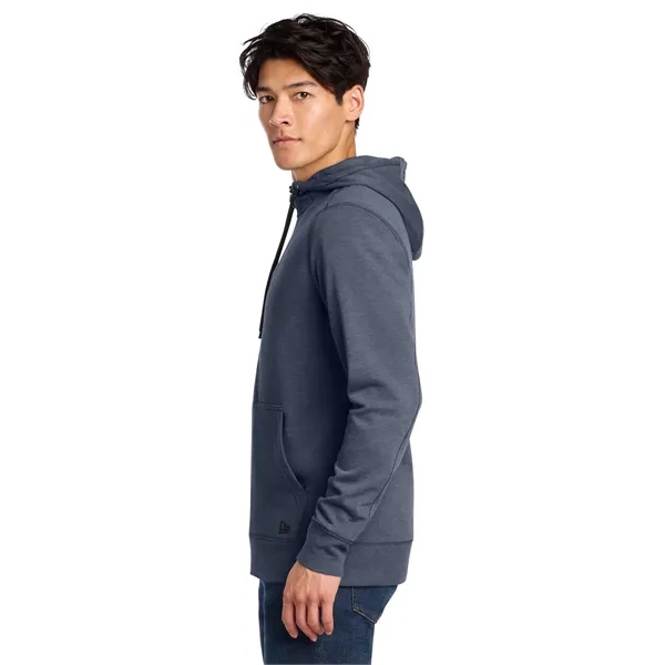 New Era Tri-Blend Fleece Full-Zip Hoodie - New Era Tri-Blend Fleece Full-Zip Hoodie - Image 7 of 19