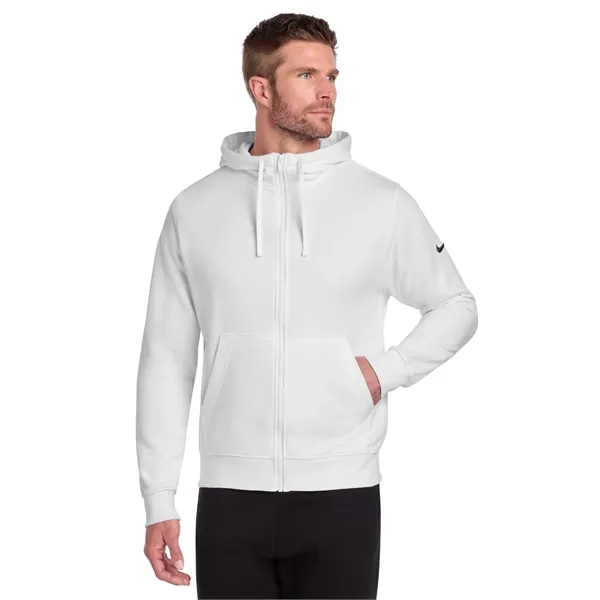 Nike Club Fleece Sleeve Swoosh Full-Zip Hoodie - Nike Club Fleece Sleeve Swoosh Full-Zip Hoodie - Image 24 of 29