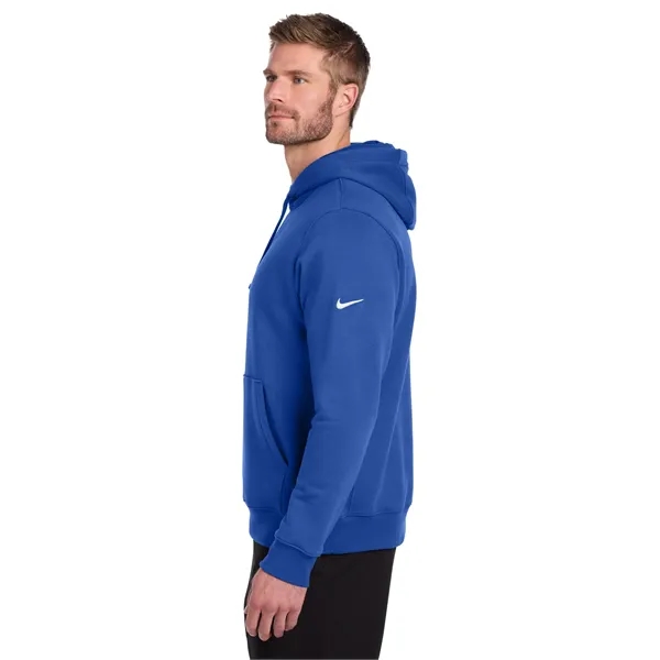 Nike Club Fleece Sleeve Swoosh Pullover Hoodie - Nike Club Fleece Sleeve Swoosh Pullover Hoodie - Image 17 of 39