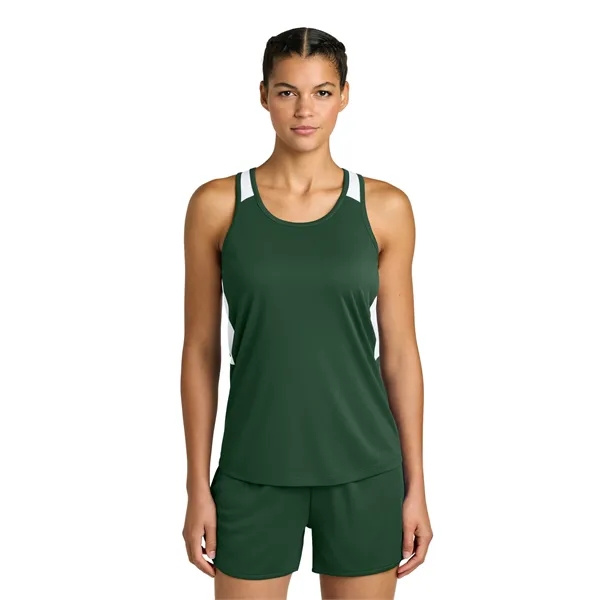 Sport-Tek Women's Club Track Tank