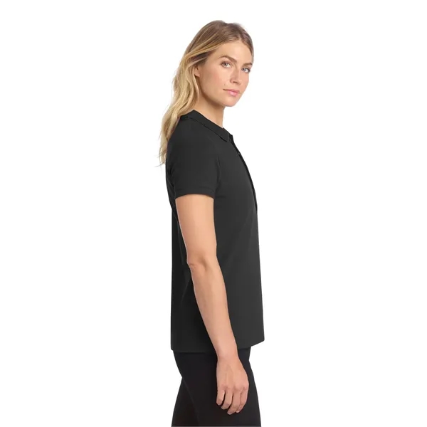 Mercer+Mettle Women's Stretch Heavyweight Pique Polo - Mercer+Mettle Women's Stretch Heavyweight Pique Polo - Image 8 of 25