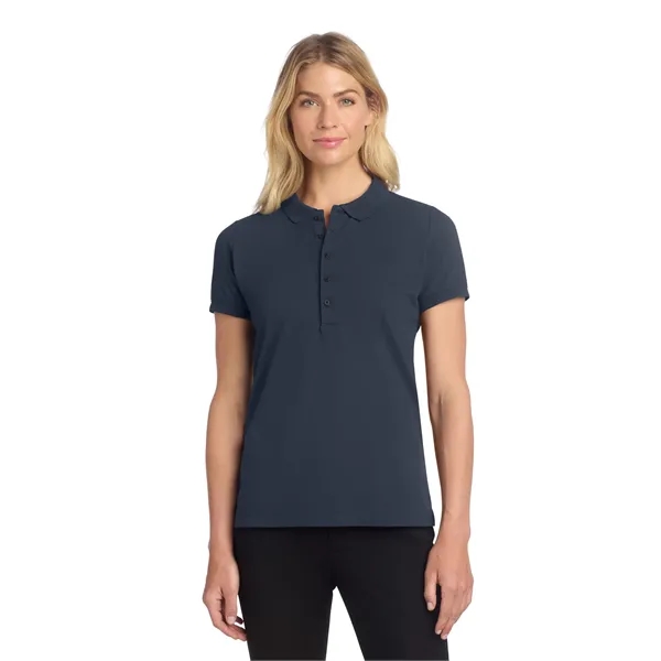 Mercer+Mettle Women's Stretch Heavyweight Pique Polo - Mercer+Mettle Women's Stretch Heavyweight Pique Polo - Image 15 of 25