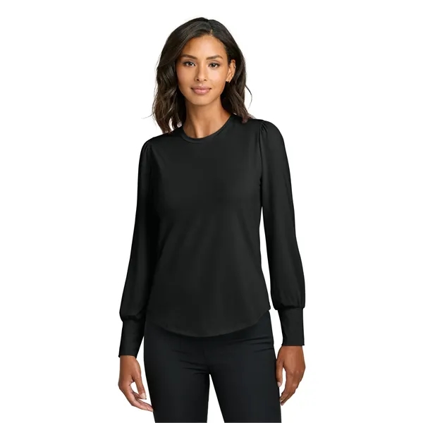 Mercer+Mettle Women's Stretch Jersey Long Sleeve Blouson Top - Mercer+Mettle Women's Stretch Jersey Long Sleeve Blouson Top - Image 0 of 29