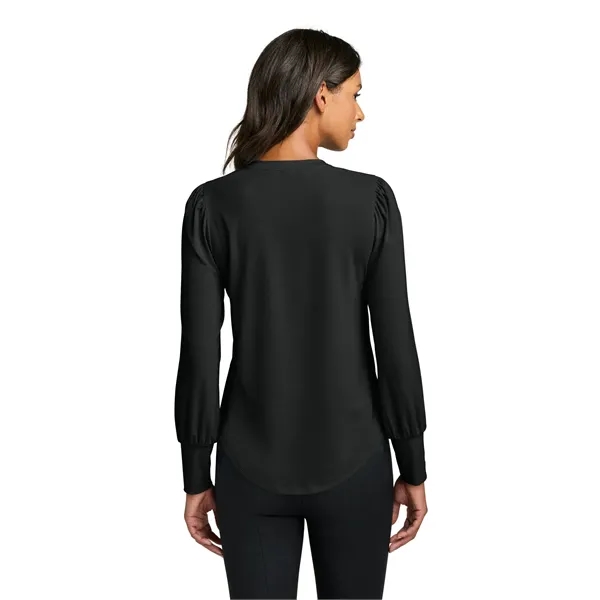 Mercer+Mettle Women's Stretch Jersey Long Sleeve Blouson Top - Mercer+Mettle Women's Stretch Jersey Long Sleeve Blouson Top - Image 1 of 29