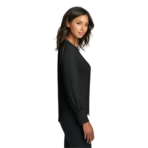 Mercer+Mettle Women's Stretch Jersey Long Sleeve Blouson Top - Mercer+Mettle Women's Stretch Jersey Long Sleeve Blouson Top - Image 2 of 29