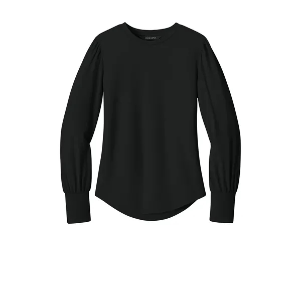 Mercer+Mettle Women's Stretch Jersey Long Sleeve Blouson Top - Mercer+Mettle Women's Stretch Jersey Long Sleeve Blouson Top - Image 3 of 29