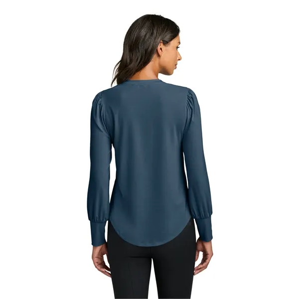Mercer+Mettle Women's Stretch Jersey Long Sleeve Blouson Top - Mercer+Mettle Women's Stretch Jersey Long Sleeve Blouson Top - Image 5 of 29