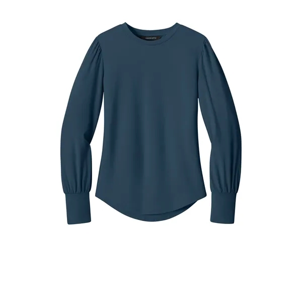 Mercer+Mettle Women's Stretch Jersey Long Sleeve Blouson Top - Mercer+Mettle Women's Stretch Jersey Long Sleeve Blouson Top - Image 7 of 29