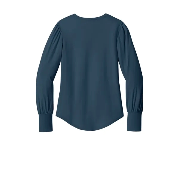 Mercer+Mettle Women's Stretch Jersey Long Sleeve Blouson Top - Mercer+Mettle Women's Stretch Jersey Long Sleeve Blouson Top - Image 8 of 29